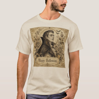 T-shirt Halloween Vampire Vintage