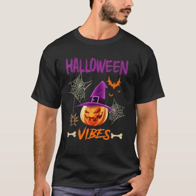 T-shirt Halloween Vibes (Devant)