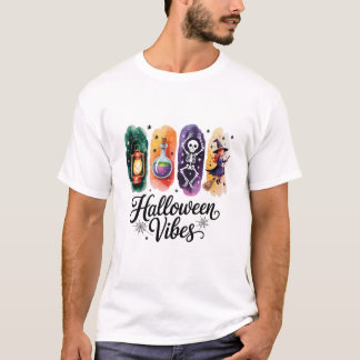 T-shirt halloween vibes saison éffrayante