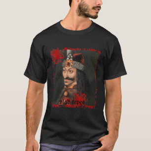 T-shirt Halloween Vlad Tepes Count Dracula Graphic Vampire