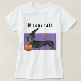 T-shirt Halloween| Weencraft Dachshund Witny