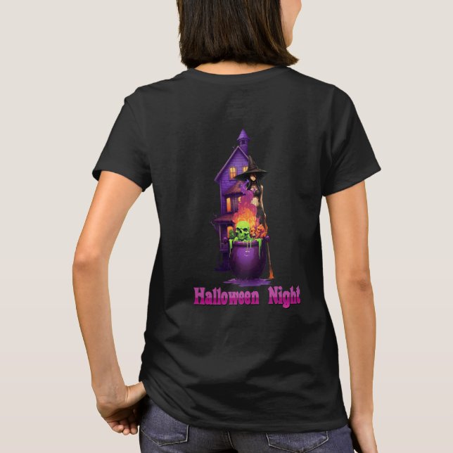 T-shirt Halloween Witch (Dos)
