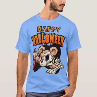 T-shirt Halloween Zombie Bear