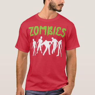 T-shirt Halloween Zombie Evil Tueur Demon Zombie Horreur Z