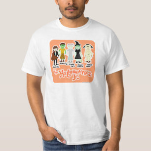 T-shirt Halloweenies Junior Cartoon Caractères Halloween