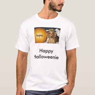 T-shirt HALLOWEINIE (2), Halloweenie heureux