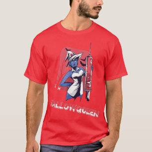 T-shirt Hallowqueen Halloween Witch Nurse 