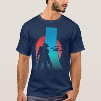 T-shirt Halo infini