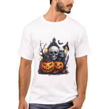 Haloween Basic Men T Shirt