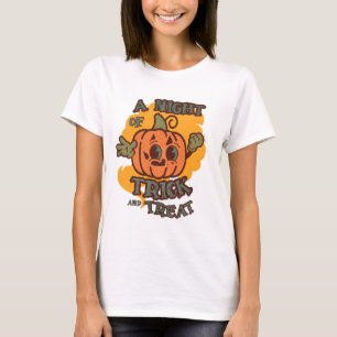 T-shirt haloween pumkin
