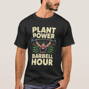 T-shirt Haltérophile Végétalien Sain Végétalisme Végétalie