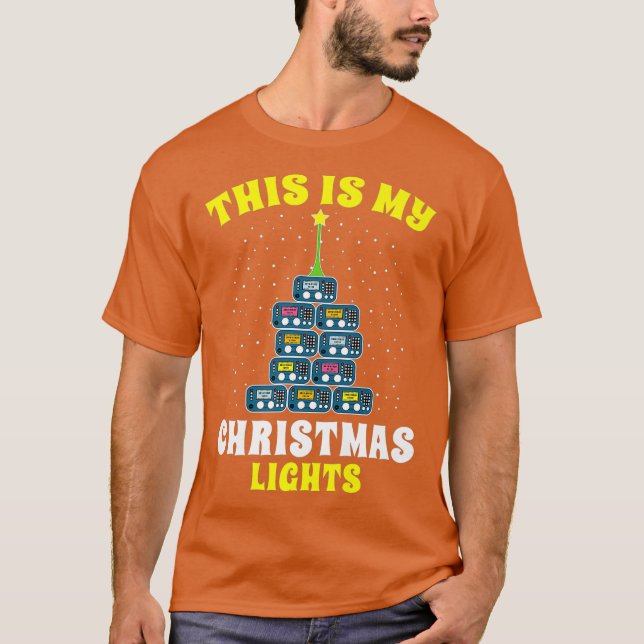 T-shirt Ham Radio Christmas Funny Ham Radio Lover Cadeau (Devant)