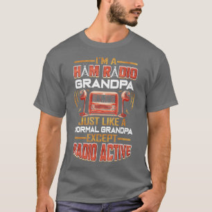 T-shirt Ham Radio grand-père Amateur Radio grand-père