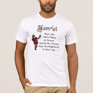 T-shirt Ham Radio Hamlet Journal des citations Refait T-sh