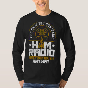 T-shirt Ham Radio opérateur Radio Amateur Morse Hobby Code