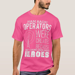 T-shirt Ham Radio Operator Funny Radio Amateur Papa Mens