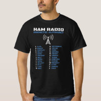 Ham Radio OTAN Phonetic Alphabet Design