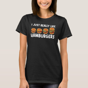 T-shirt Hamburger cool Pour Hommes Femmes Cheeseburger Bur