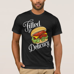 T-shirt hamburger Delicacy