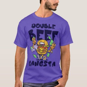 T-shirt Hamburger Gangsta Fast Food Burger Fan Foody