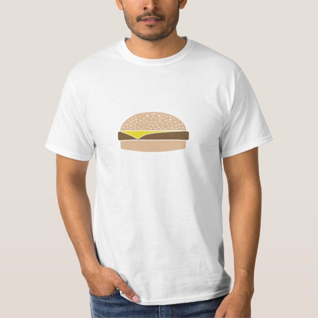 T-shirt Hamburger n'importe qui (Devant)