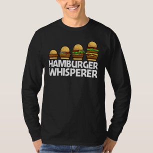 T-shirt Hamburger Pour Hommes Femmes Nourriture Cheeseburg