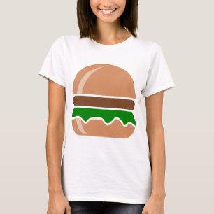 T-shirt Hamburger restauration rapide un sandwich