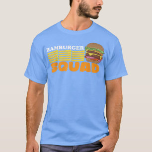 T-shirt Hamburger Squad Burger Cheesburger Pour Restaurati