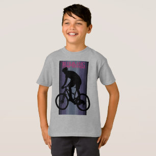T-shirt HAMbWG - Chemise T pour enfants - Vélo rose
