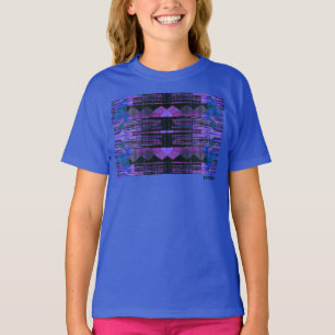 T-shirt HAMbWG - T Chemise - Blues violettes