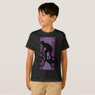 T-shirt HAMbWG - T Shirt - Rider Vélo framboise