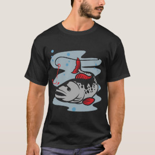 T-shirt Hameçon pour truite