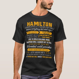 T-shirt HAMILTON complètement inexplicable