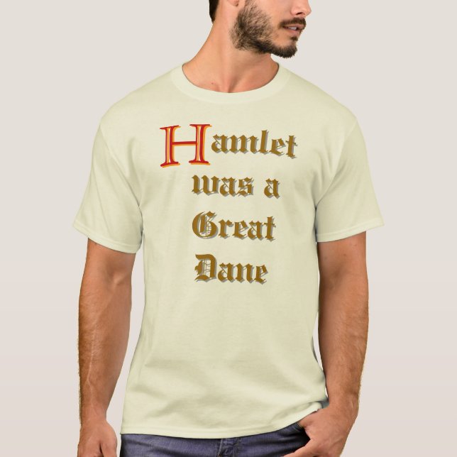 T-shirt Hamlet (Devant)