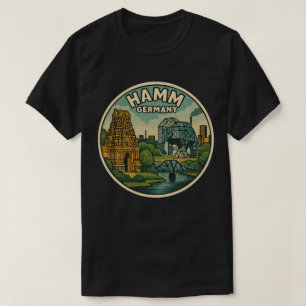 T-shirt Hamm Allemagne Art Éléphant
