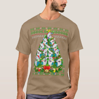 T-shirt Hammerhead Shark Lights Xmas Lights Ugly Shark Chr