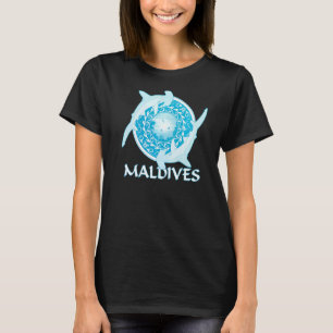 T-shirt Hammerhead Shark Republic Of Maldives Diving