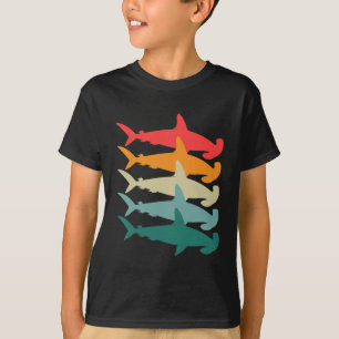 T-shirt Hammerhead Shark Retro