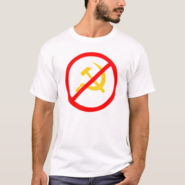 T-shirt hammersickle, aucun symbole (Devant)