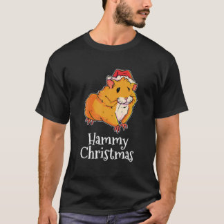 T-shirt Hammy Noël Joyeux Noël Santas Casquette Pjs Gif