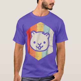 T-shirt Hampe pour animaux de compagnie de style rétro
