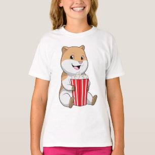 T-shirt Hamster au cône de Popcorn