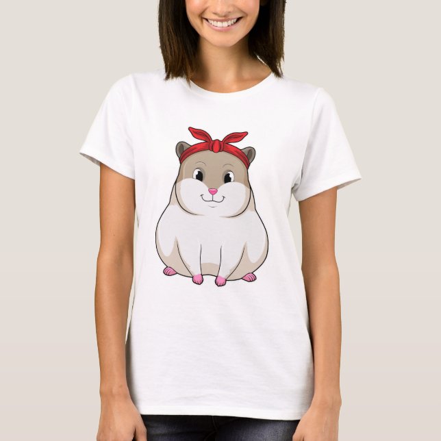 T-shirt Hamster avec Bandana (Devant)