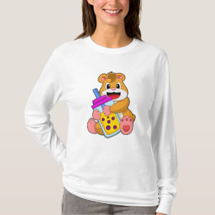 T-shirt Hamster avec Bébé bouteille Jus