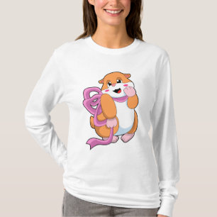 T-shirt Hamster avec ruban