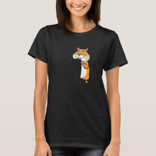 T-shirt Hamster Baudrier mignon Hamster Animal Hamster
