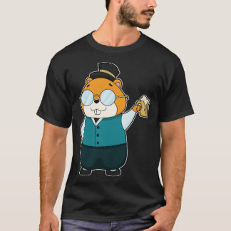 T-shirt Hamster Beer