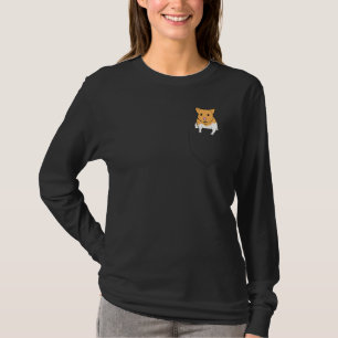 T-shirt Hamster Cute En Poche Drôle Hamster Poche