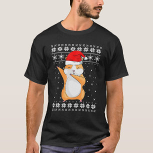 T-shirt Hamster Dabbing Dance Vilain Sweet Pajam de Noël