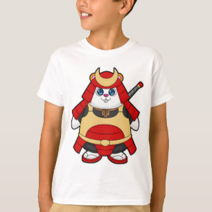 T-shirt Hamster en guerrier avec Armor